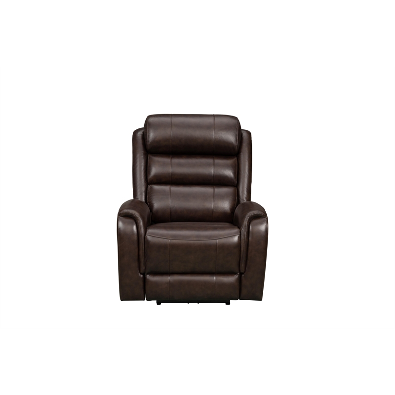 Barcalounger Monterey Big & Tall Power Recliner in Lux Brown