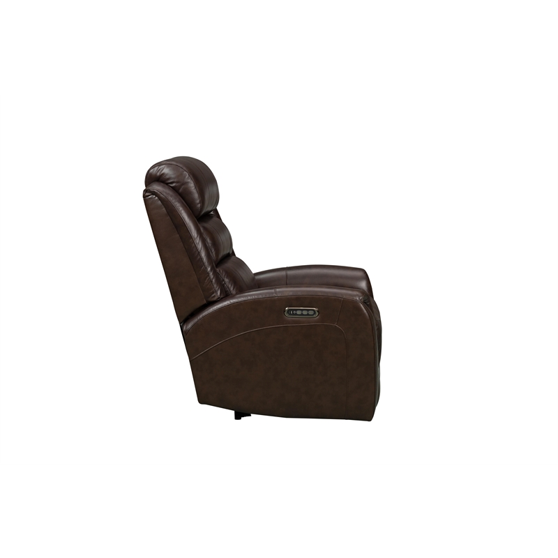 Barcalounger Monterey Big & Tall Power Recliner in Lux Brown