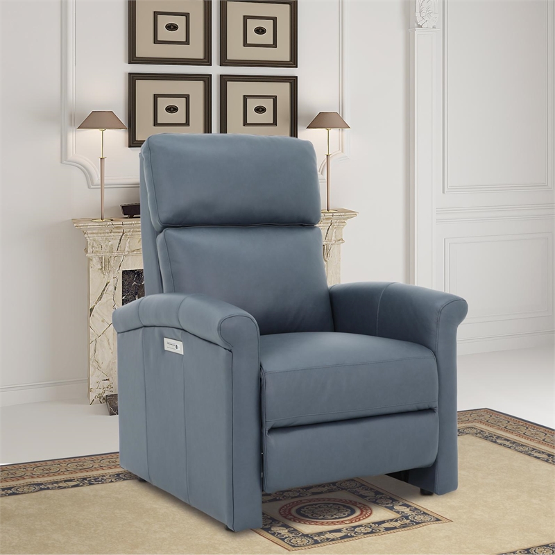 Barcalounger Jaxon Zero Gravity Power Recliner in Santa Fe Ocean