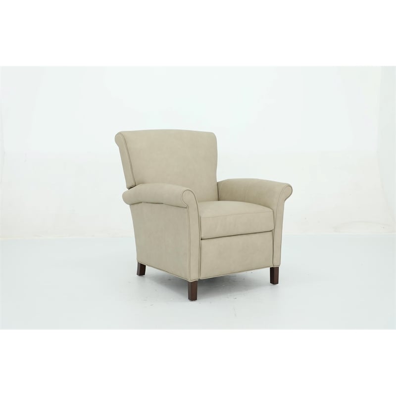 Barcalounger Phoebe Push Thru The Arms Recliner in Cashmere Stone