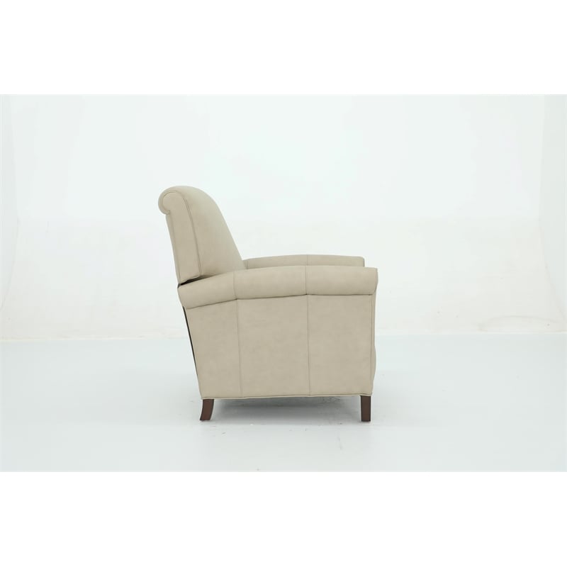 Barcalounger Phoebe Push Thru The Arms Recliner in Cashmere Stone