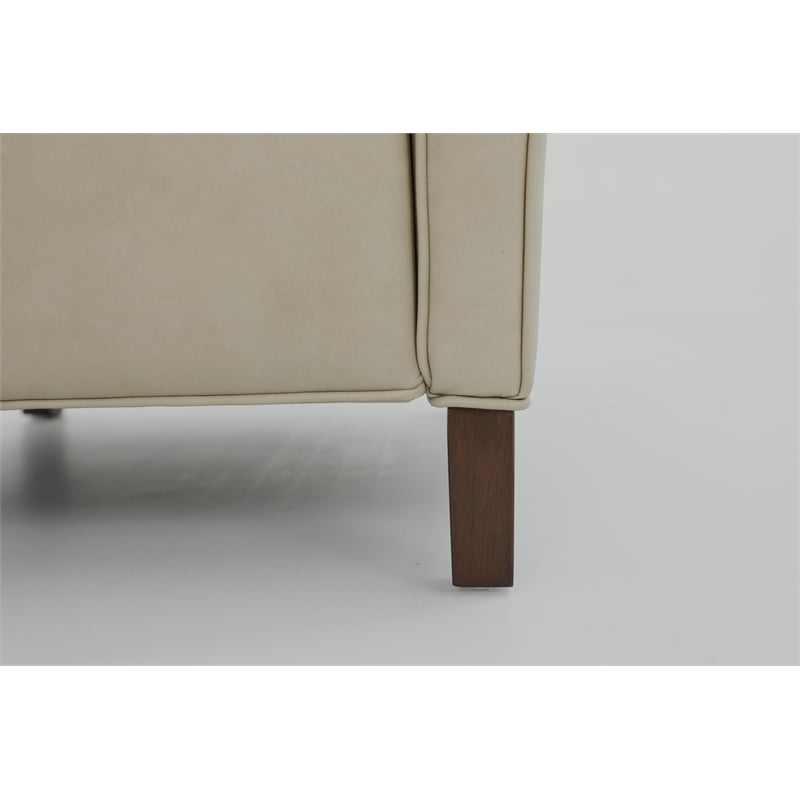 Barcalounger Phoebe Push Thru The Arms Recliner in Cashmere Stone
