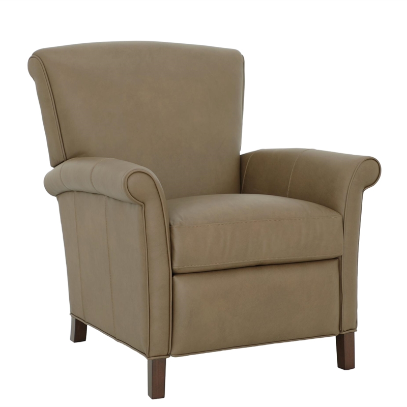 Barcalounger Phoebe Push Thru The Arms Recliner in Cashmere Taupe