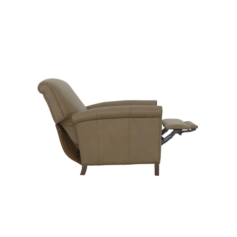 Barcalounger Phoebe Push Thru The Arms Recliner in Cashmere Taupe