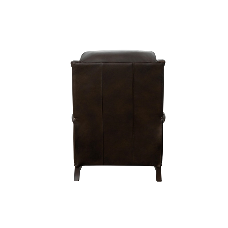 Barcalounger Thornfield Push Thru The Arms Recliner in Ashford Walnut