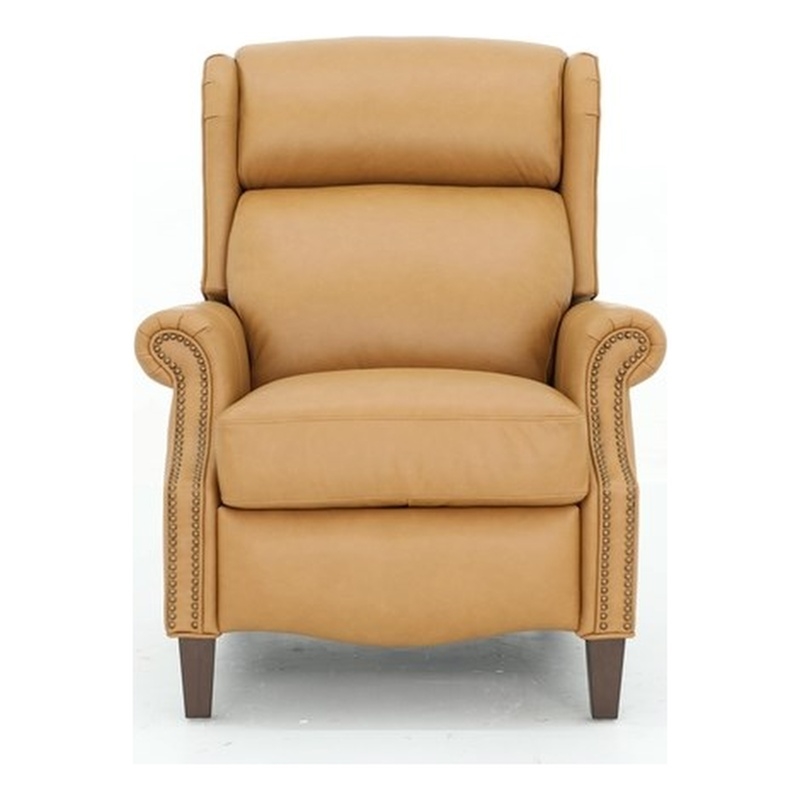 Barcalounger Philadelphia Power Recliner w/Head Rest & Lumbar in Santa Fe Brandy