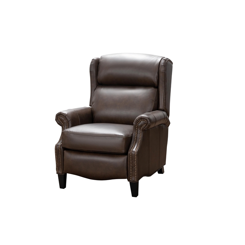Barcalounger Philadelphia Power Recliner w/Head Rest & Lumbar in Ashford Walnut