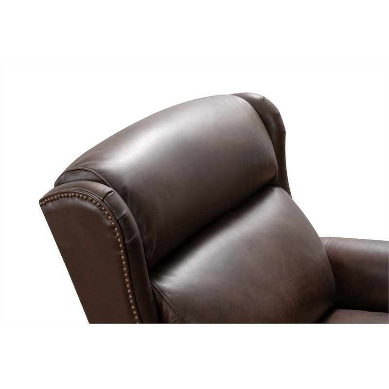 Barcalounger Philadelphia Power Recliner w/Head Rest & Lumbar in Ashford Walnut