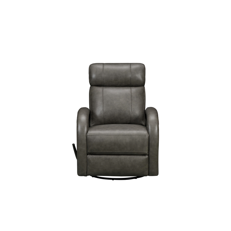 Barcalounger Harlee Swivel Glider Recliner in Ryegate Gray