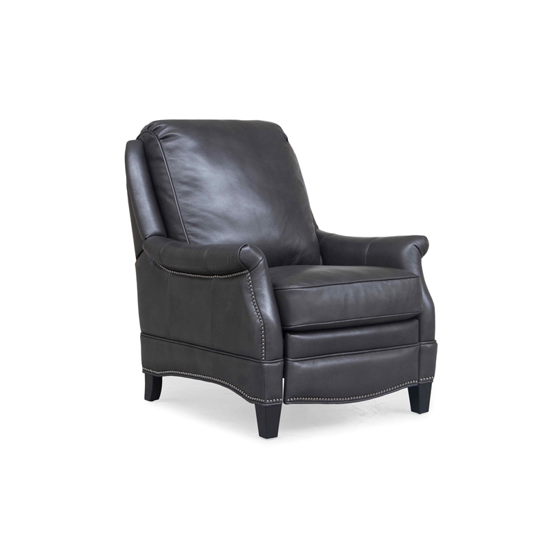 Barcalounger Ashebrooke Push Thru The Arms Recliner in Wrenn Gray
