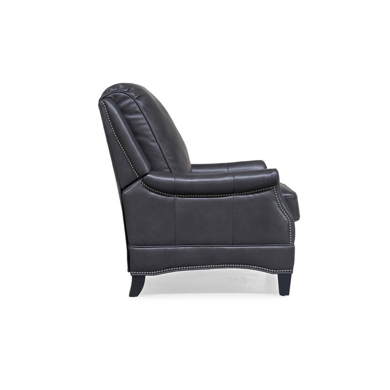 Barcalounger Ashebrooke Push Thru The Arms Recliner in Wrenn Gray