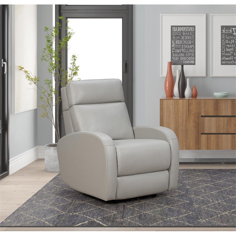 Barcalounger Levi Power Recliner in Bentley Dove