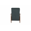 Barcalounger Hampton Push Thru The Arms Recliner in Roma Bluegray