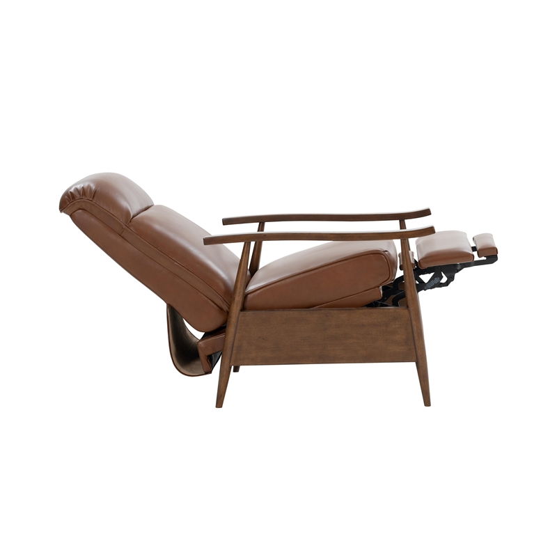 Barcalounger Hampton Push Thru The Arms Recliner in Colchester Bitters