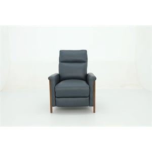 Barcalounger Lewiston Push Thru The Arms Recliner in Santa Fe Ocean
