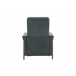 Barcalounger Lewiston Push Thru The Arms Recliner in Roma Bluegray