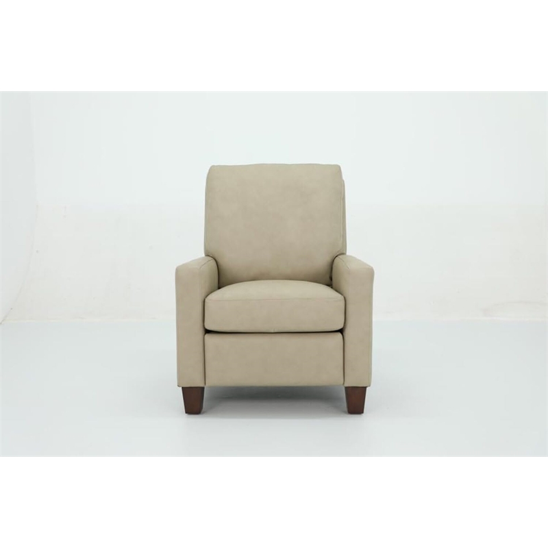 Barcalounger Fairview Push Thru The Arms Recliner in Cashmere Stone