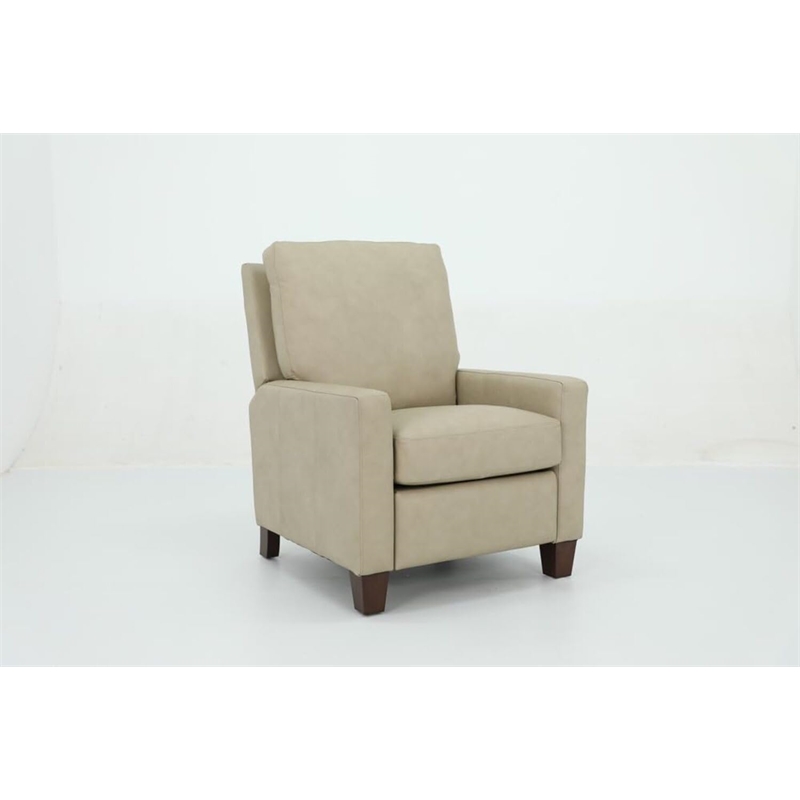 Barcalounger Fairview Push Thru The Arms Recliner in Cashmere Stone