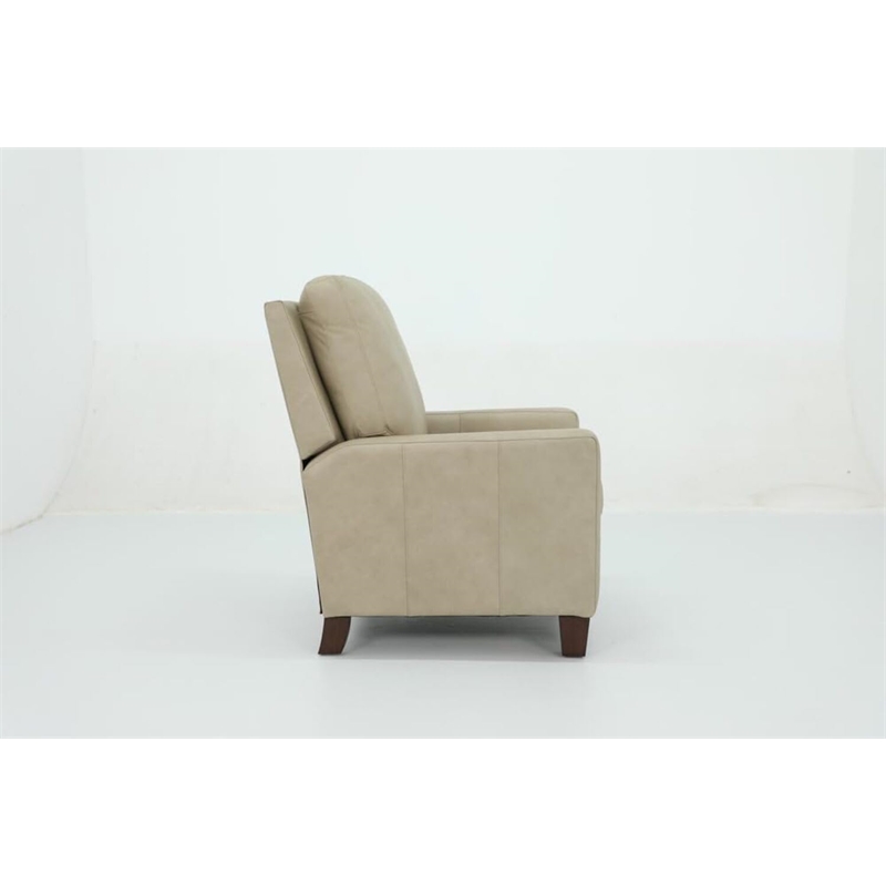 Barcalounger Fairview Push Thru The Arms Recliner in Cashmere Stone