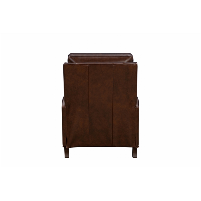 Barcalounger Fairview Push Thru The Arms Recliner in Elway Fudge