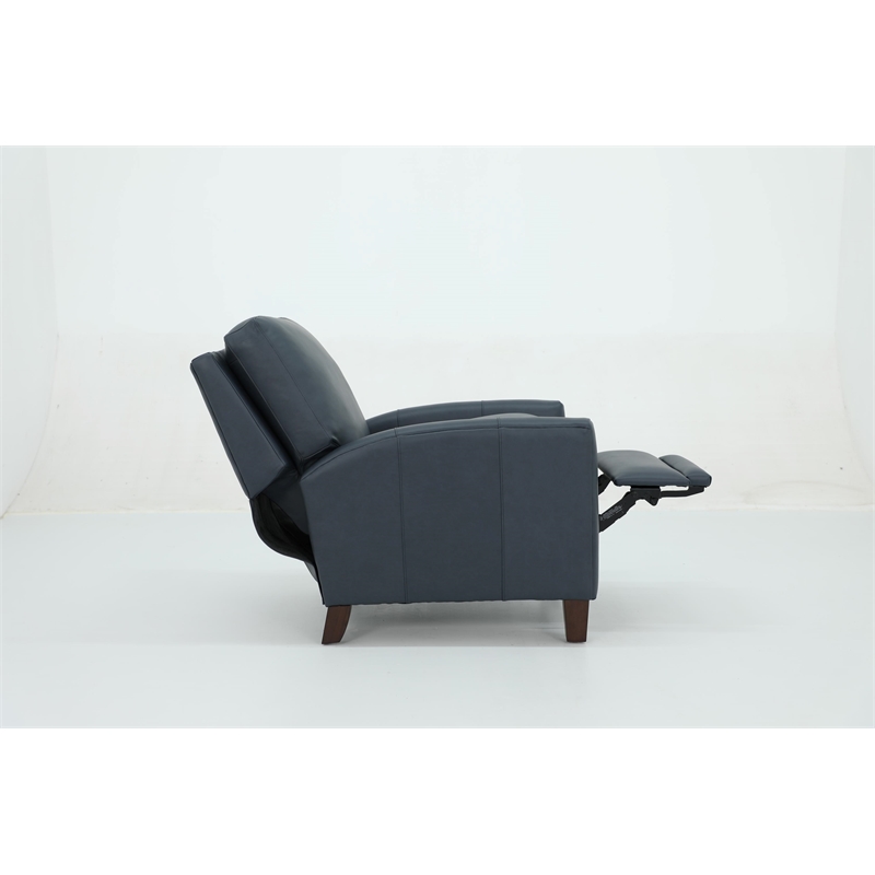 Barcalounger Fremont Push Thru The Arms Recliner in Santa Fe Ocean