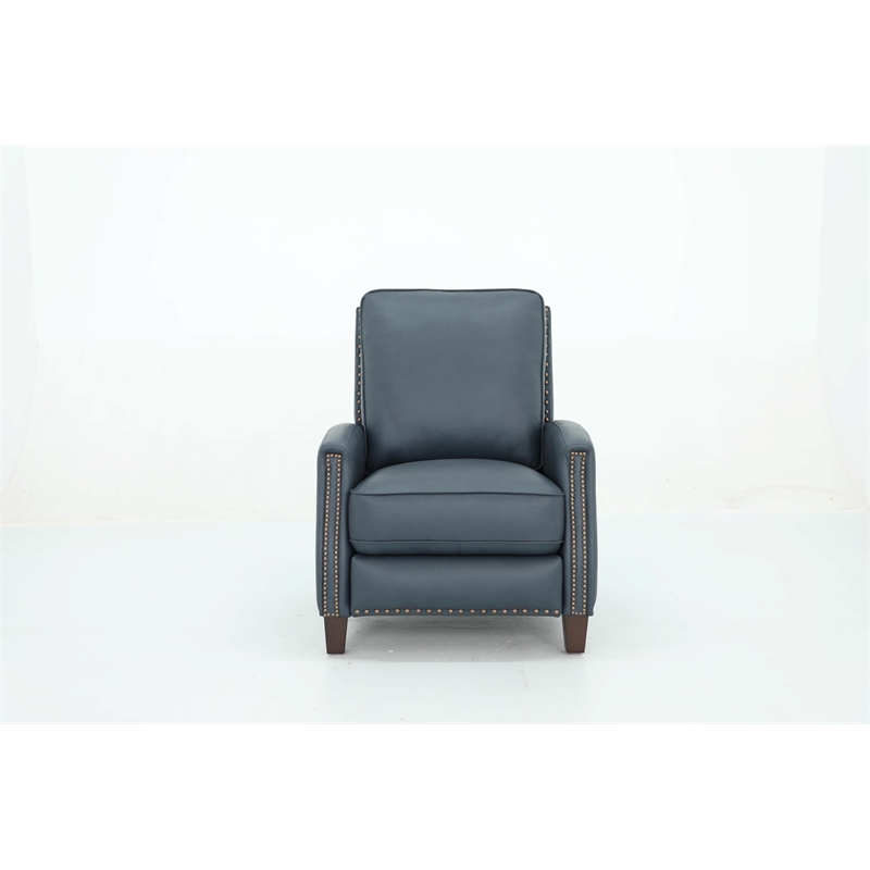 Barcalounger Melrose Push Thru The Arms Recliner in Santa Fe Ocean