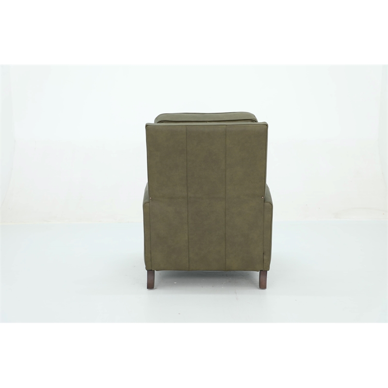 Barcalounger Melrose Push Thru The Arms Recliner in Oasis Olive