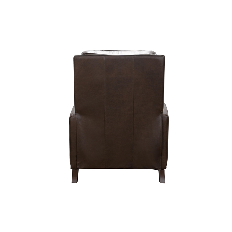 Barcalounger Melrose Push Thru The Arms Recliner in Ashford Walnut