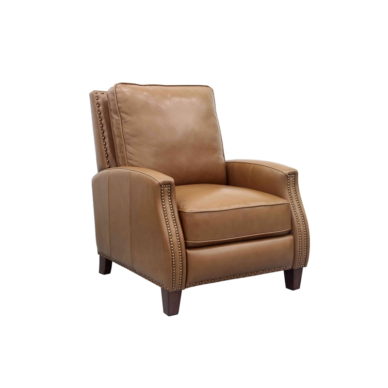 Barcalounger Melrose Push Thru The Arms Recliner in Shoreham Ponytail