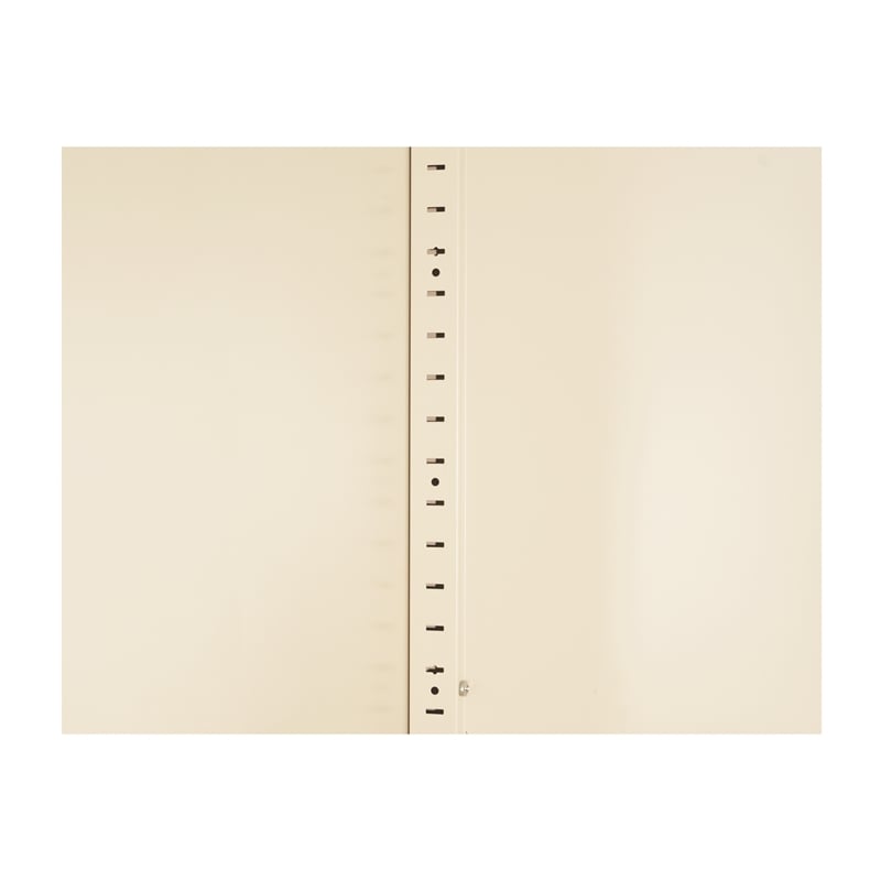 Auro Nest Home 71'' 2 Shapely Door With Lock Metal Storage Cabinet in Beige