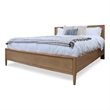 Finn & Louise Chatham Solidwood Queen Low Profile Platform Bed with Maple