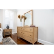 Finn & Louise Chatham 6 Drawer Dresser in Warm Maple Finish - Wood