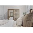 Finn & Louise Rio Vista Woven Mirrored Door Chest in Muted - Brown - Wood