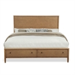 Chatham - Tall Storage Bed - King - Warm Maple Finish - Wood