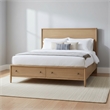 Chatham - Tall Storage Bed - King - Warm Maple Finish - Wood
