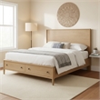 Chatham - Tall Storage Bed - King - Warm Maple Finish - Wood