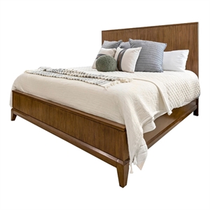 Manhattan Valley - Bed - Queen - Vintage Chestnut Finish - Wood