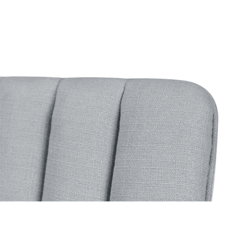Point Breeze - Upholstered Side Chair with Metal Back Detail - Wood (Set of 2)