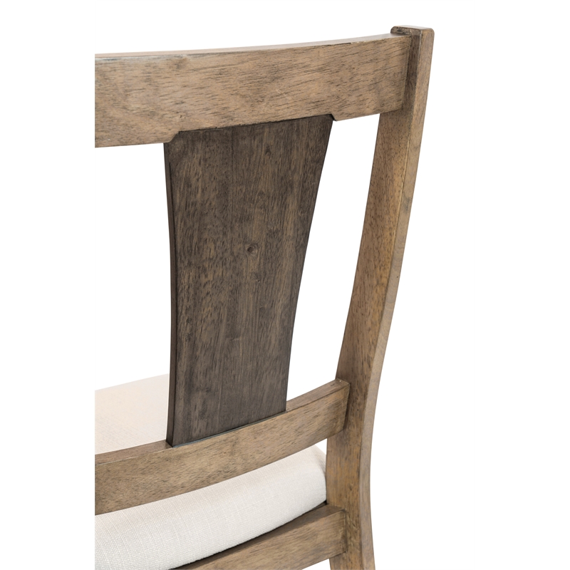 Sun Haven - Upholstered Side Chair - Set of 2 - Wood - Chair Decor - Walnut