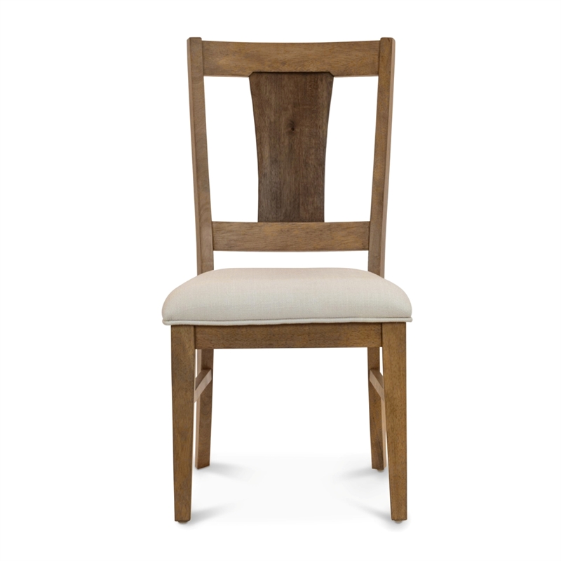 Sun Haven - Upholstered Side Chair - Set of 2 - Wood - Chair Decor - Walnut