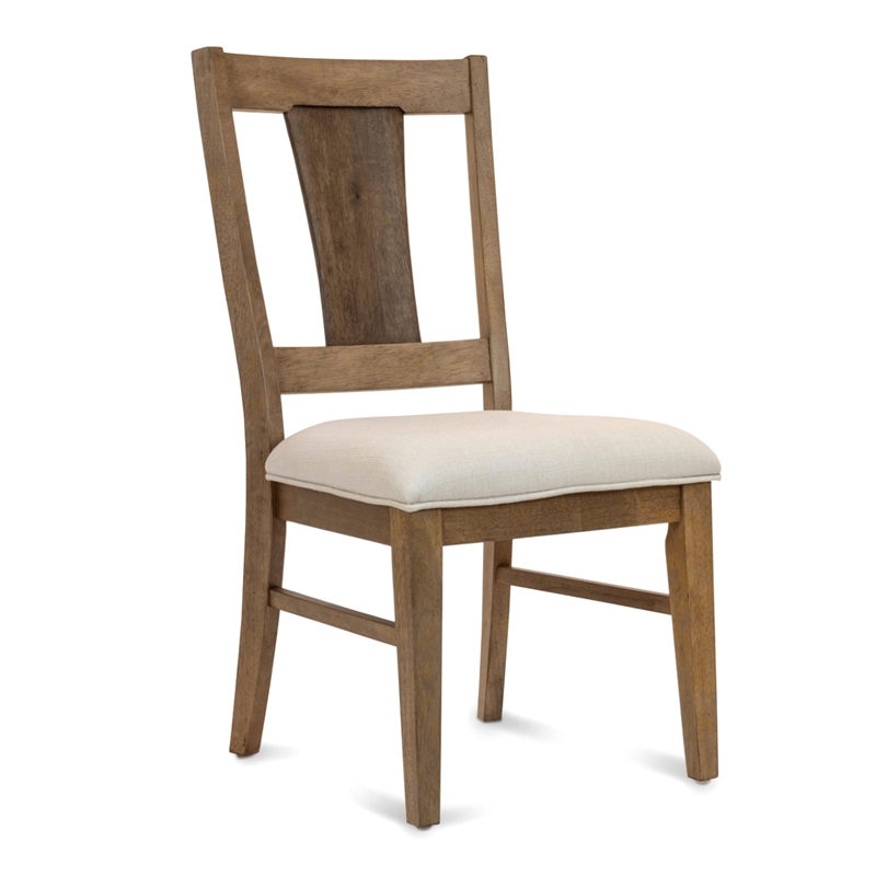 Sun Haven - Upholstered Side Chair - Set of 2 - Wood - Chair Decor - Walnut