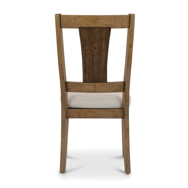 Sun Haven - Upholstered Side Chair - Set of 2 - Wood - Chair Decor - Walnut