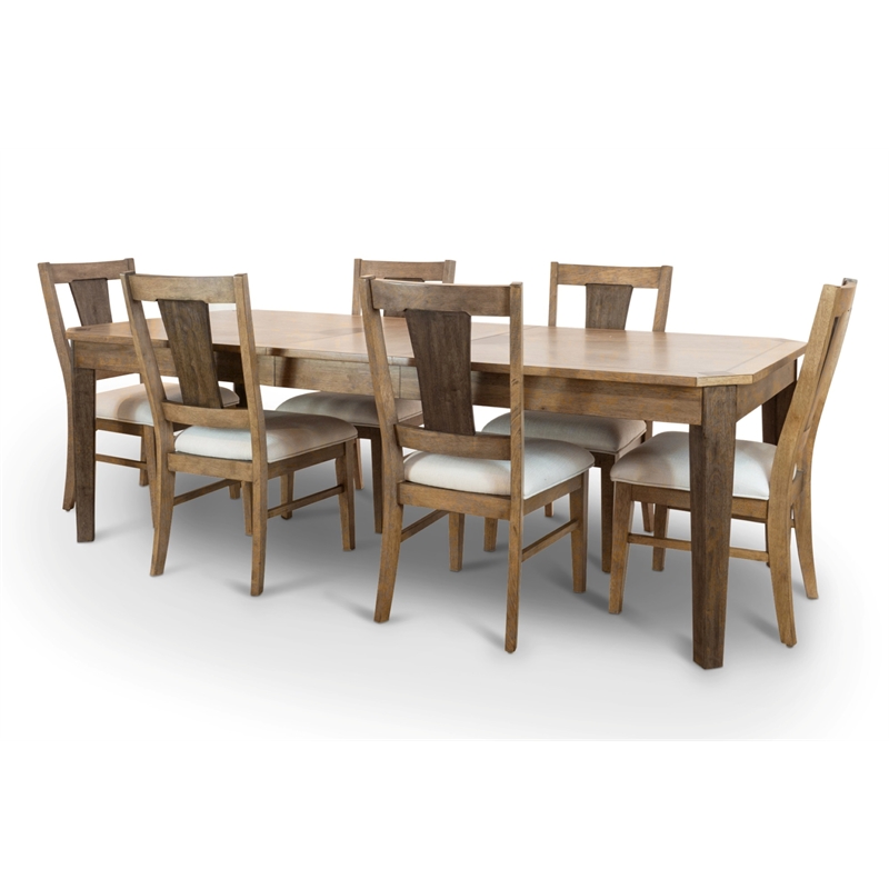 Sun Haven - Upholstered Side Chair - Set of 2 - Wood - Chair Decor - Walnut