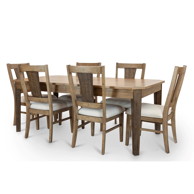 Sun Haven - Upholstered Side Chair - Set of 2 - Wood - Chair Decor - Walnut