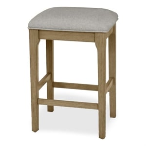 Rio Vista - 25&quot Backless Upholstered Stool - Wood - Clay - Transitional