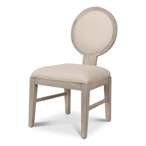 Manhattan Valley - Upholstered Side Chair - Set of 2 - Wood - Rose