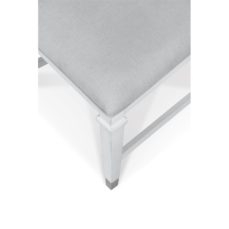 Point Breeze - Upholstered Side Chair - Set of 2 - Wood - White