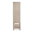 Manhattan Valley - Curio with Touch Lighting - Dusty Rose Finish - Glass