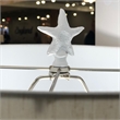 Lux Lighting Aloha Elegant Starfish White Table Lamps (Set of 2) - Resin