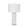 Lux Lighting Aloha Elegant Starfish White Table Lamps (Set of 2) - Resin